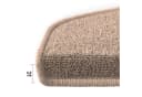 Floordirekt Stufenmatte London Pro Halbrund Beige Rutschhemmend Bild 3