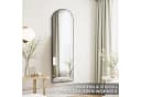 Floordirekt Ganzkörperspiegel Madison Schwarz Aluminiumrahmen Bild 1
