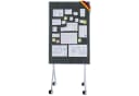 Floordirekt Memoboard Giant Mobile Präsentationstafel Schwarz Bild 2