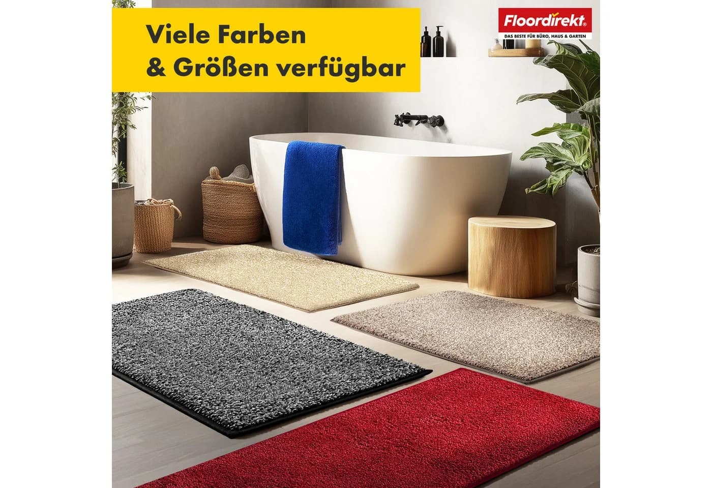 Badematte aus Polyester - Bild 4