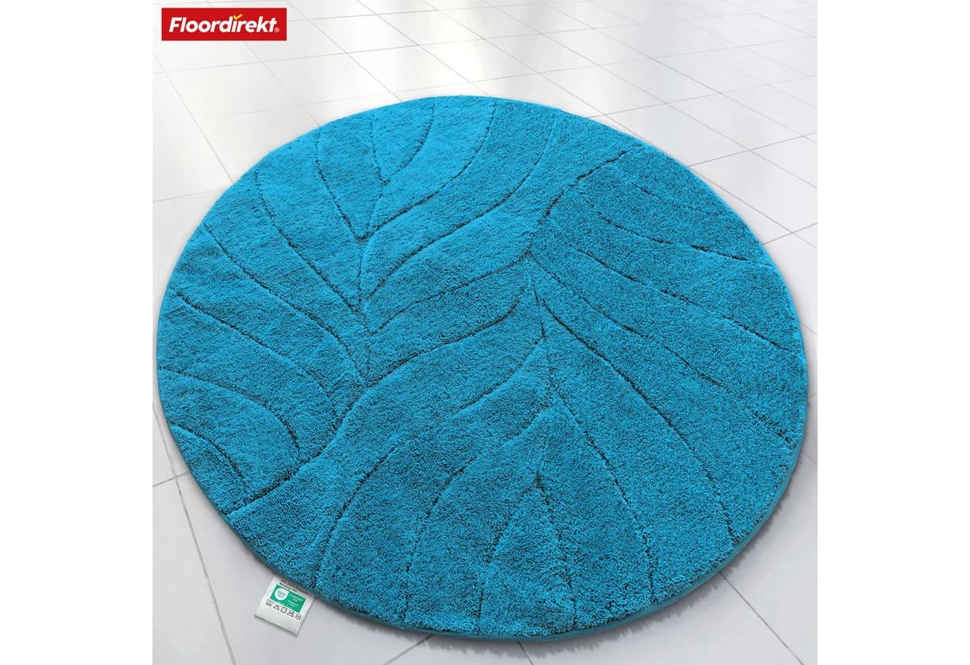 Floordirekt Badematte Maris Rund 120cm Polyester Mikrofaser - Bild 3
