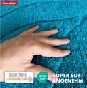 Floordirekt Badematte Maris Rund 120cm Polyester Mikrofaser Bild 5