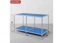 Floordirekt Lowboard Concept Epure MK-016 Blau Metall Bild 1