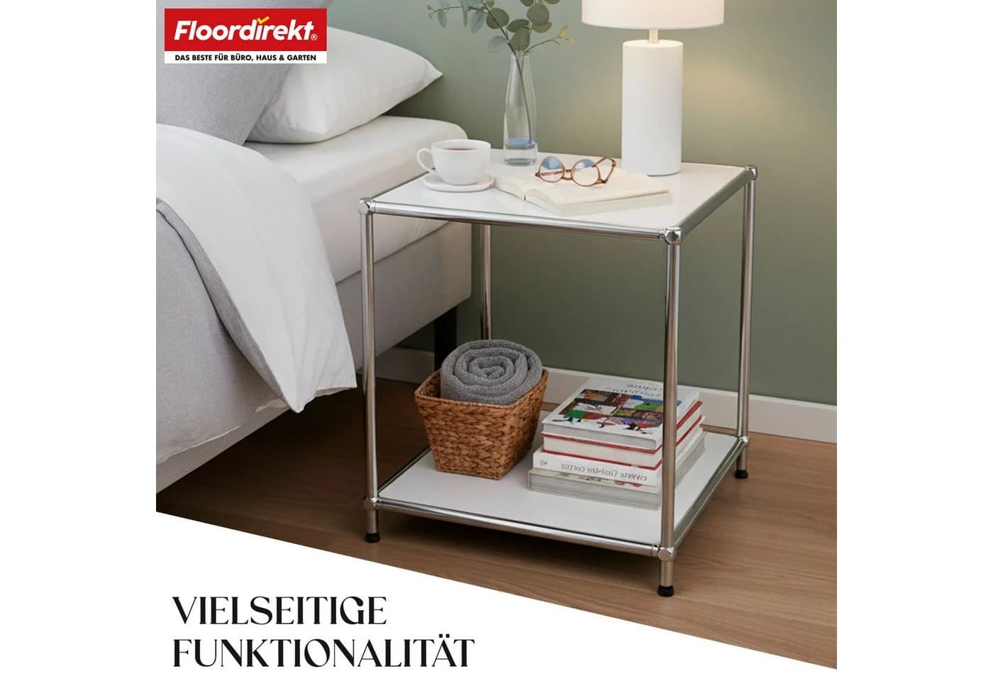 Floordirekt Standregal Concept Epure MK-012 Metallregal B40xT40xH46cm - Bild 5