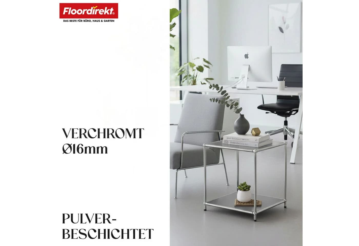 Floordirekt Standregal Concept Epure MK-012 Grau Metall - Bild 3