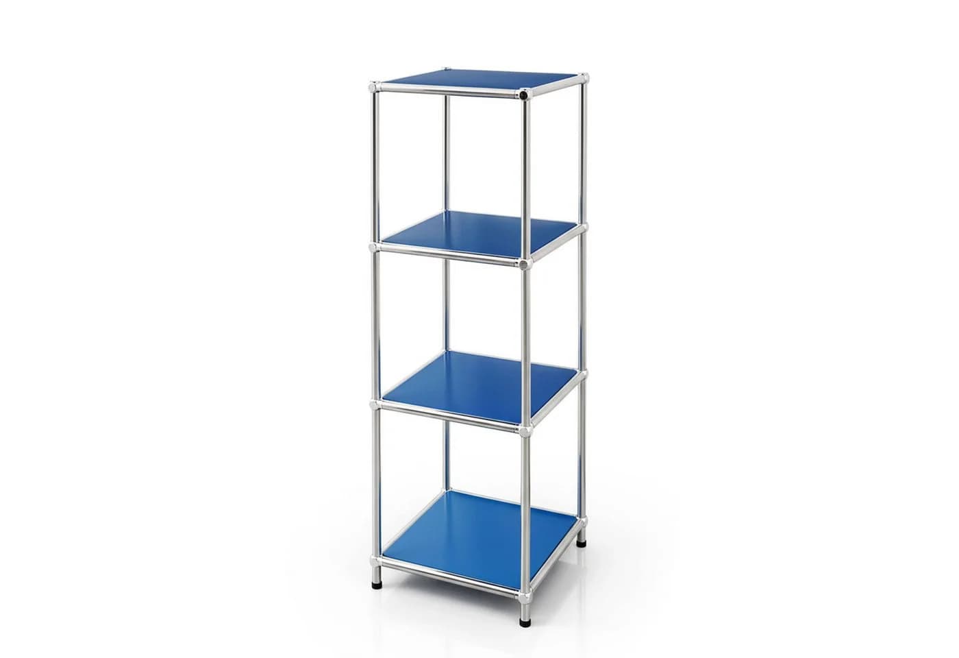 Floordirekt Standregal Concept Epure MK-005 Metallregal Silber/Grau/Gold - Bild 2
