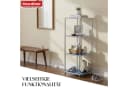 Floordirekt Standregal Concept Epure MK-005 Metallregal Silber/Grau/Gold Bild 5