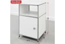 Floordirekt Standregal Concept Epure Metallregal MK-040 Weiß Bild 3