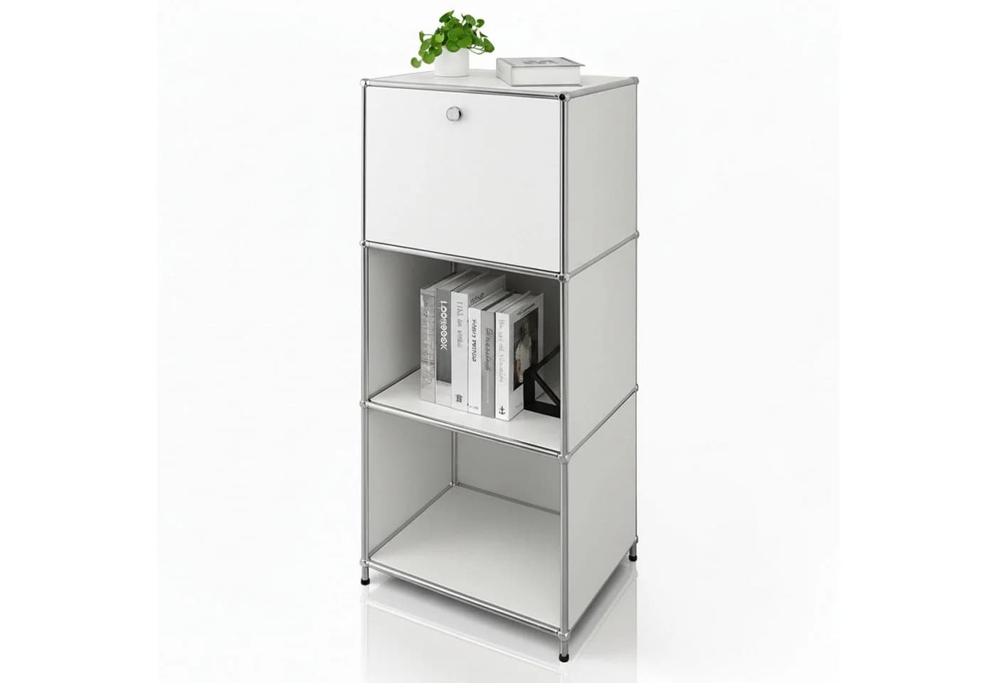 Floordirekt Standregal Concept Epure MK-107 Weiß - Bild 2