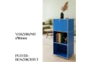 Floordirekt Standregal Concept Epure MK-107 Blau Metallregal Bild 4