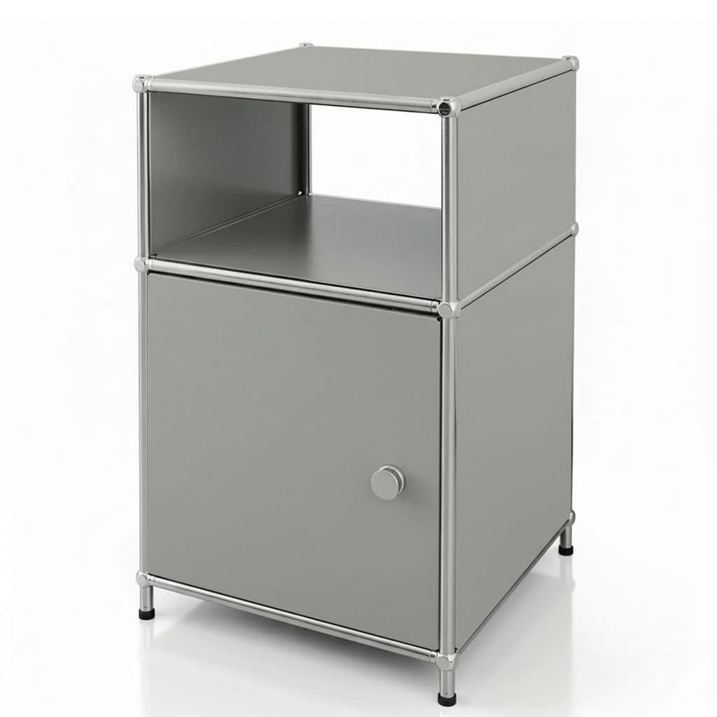 Floordirekt Regal Concept Epure Mk-040 Grau Metall