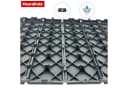 Floordirekt Terrassendielen Klickfliesen Elyse 30x30 cm Grau Polypropylen Bild 5