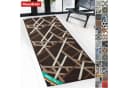 Floordirekt Läufer Printed Streifen-Design Braun Bild 1