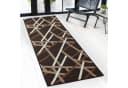 Floordirekt Läufer Printed Streifen-Design Braun Bild 2