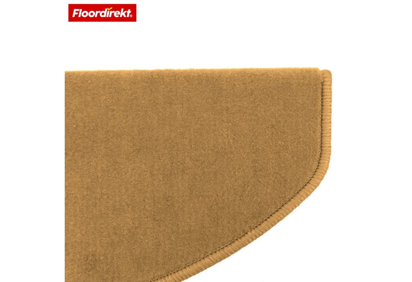 Floordirekt Stufenmatte Treppenmatte halbrund Wien Velours rutschfest - Bild 4