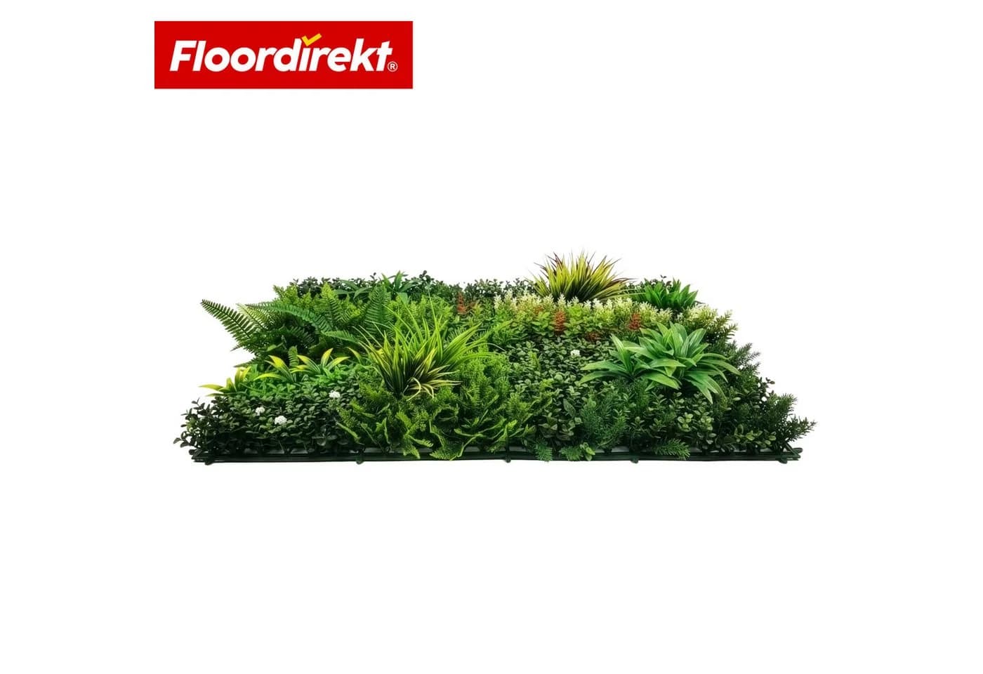 Floordirekt Pflanzenwand Meadow Kunstpflanzen Wanddeko