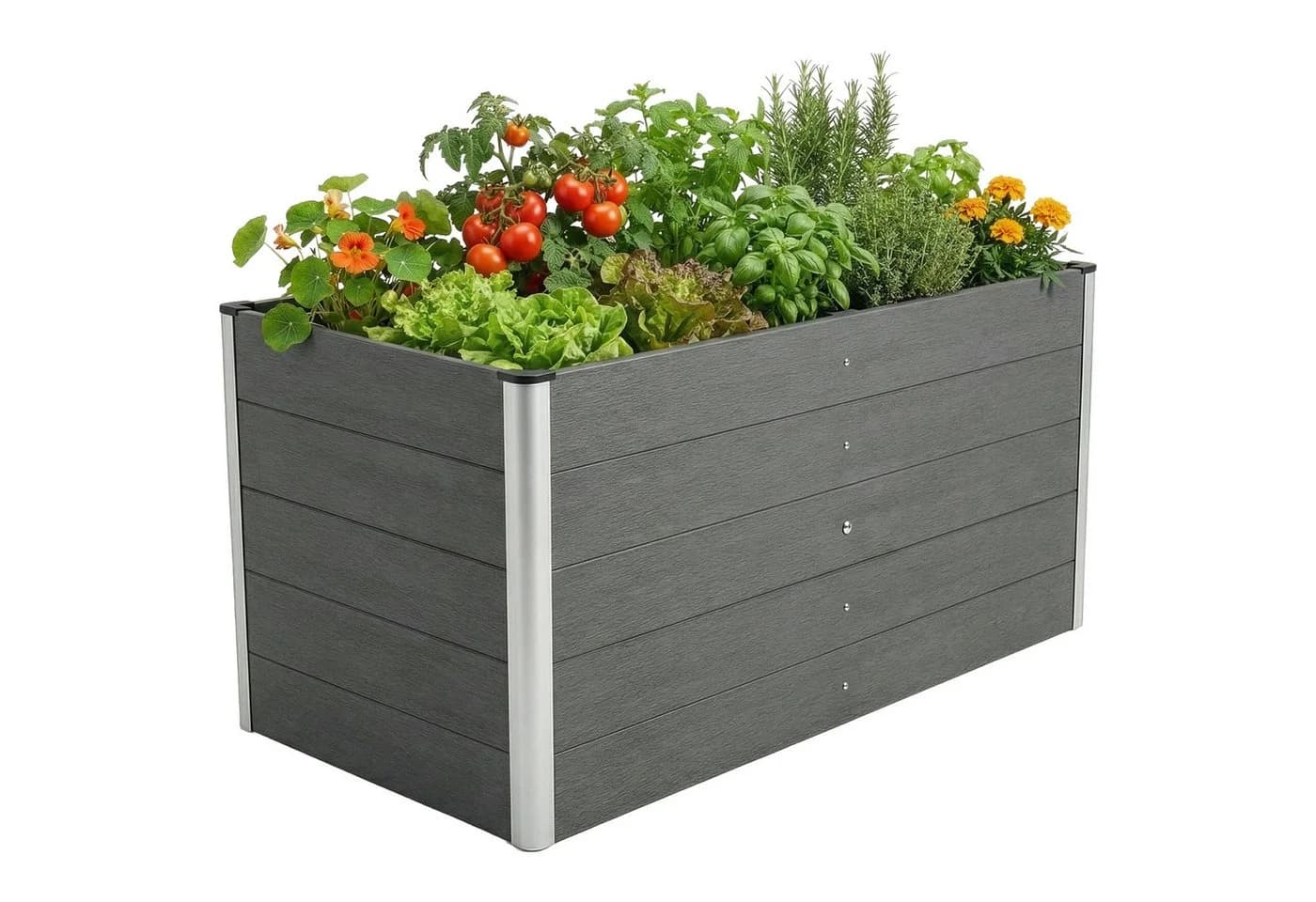 Floordirekt Hochbeet Delos Anthrazit - Bild 2
