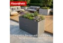 Floordirekt Hochbeet Delos Anthrazit Bild 5