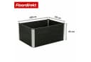 Floordirekt Hochbeet Paros Anthrazit WPC Bild 1