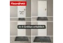 Floordirekt Schmutzfangmatte Circa Anthrazit Wellen waschbar rutschfest Bild 1