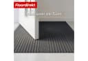 Floordirekt Schmutzfangmatte Circa Anthrazit Wellen waschbar rutschfest Bild 3
