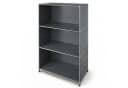 Floordirekt Bücherregal Metall Grau 4 Ablagen Bild 2