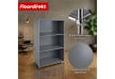 Floordirekt Bücherregal Metall Grau 4 Ablagen Bild 4