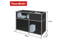 Floordirekt Sideboard Metall Concept Epure MK-030 Schwarz Bild 1