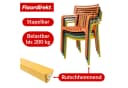 Floordirekt Gartenstuhl Terrano Stapelbar Gelb Kunststoff Bild 3
