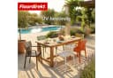 Floordirekt Gartenstuhl Terrano Stapelbar Gelb Kunststoff Bild 4