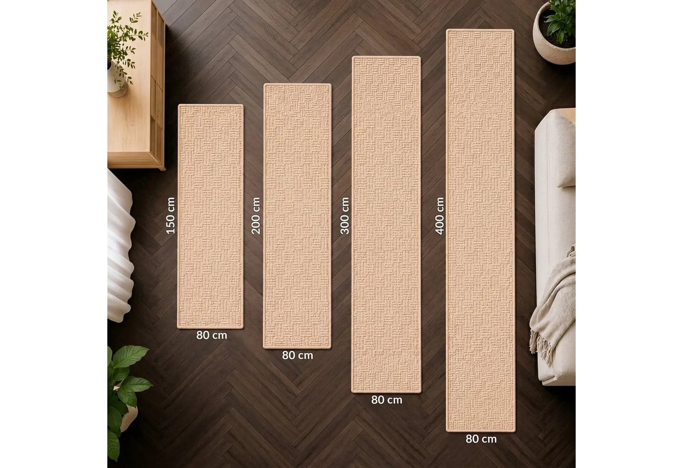 Floordirekt Läufer Monaco Beige Polypropylen Getuftete Kompaktschlinge - Bild 3