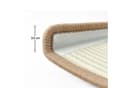 Floordirekt Stufenmatte Pearl Sisal Halbrund Beige Rutschhemmend Bild 3