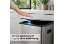 Karat Mülleimer Sensor Abfalleimer Tyler 48 L mit Mülltrennung Edelstahl Schwarz Bild 3