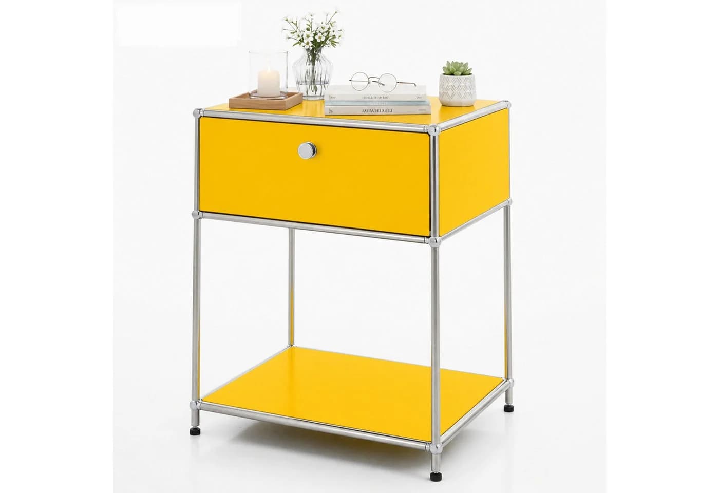 Floordirekt Beistelltisch Concept Epure MK-139 Gelb Metall - Bild 2