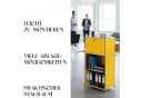 Floordirekt Standregal Concept Epure Metallregal MK-107 Gelb Bild 5