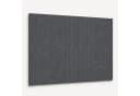 Master of Boards Pinnwand Groove Board Filz grau schallabsorbierend Bild 2
