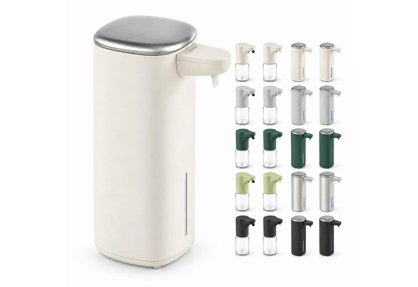 Floordirekt Automatischer Seifenspender Liora Edelstahl 250 ml USB-C - Bild 4
