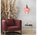 NOWA Hängeleuchte Pink Retro Pendelleuchte Bild 1