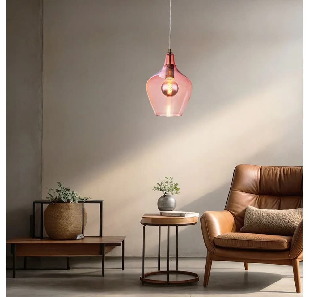NOWA Hängeleuchte Pink Retro Pendelleuchte - Bild 5