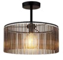 NOWA LED Deckenleuchte Warmweiß Deckenlampe mit Acrylstäben Bild 2
