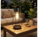 NOWA LED Solarleuchte Altsilber 3er Set Warmweiß Bild 5