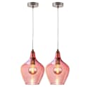 NOWA Hängeleuchte Pink Pendelleuchte 2er Set Bild 2