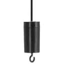 Spetebo LED Hängeleuchte Rattan Optik Braun/Schwarz mit Timer Bild 3