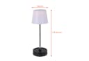 Spetebo LED Nachttischlampe LED Akku Touch Leuchte dimmbar und höhenverstellbar Bild 1