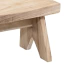 Spetebo Blumenhocker Holz Bank Natur Rechteckig Bild 3