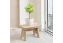 Spetebo Blumenhocker Holz Bank Natur Rechteckig Bild 4