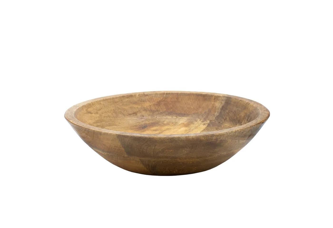 Spetebo Dekoschale aus massivem Mangoholz rund natur 30 cm - Bild 2