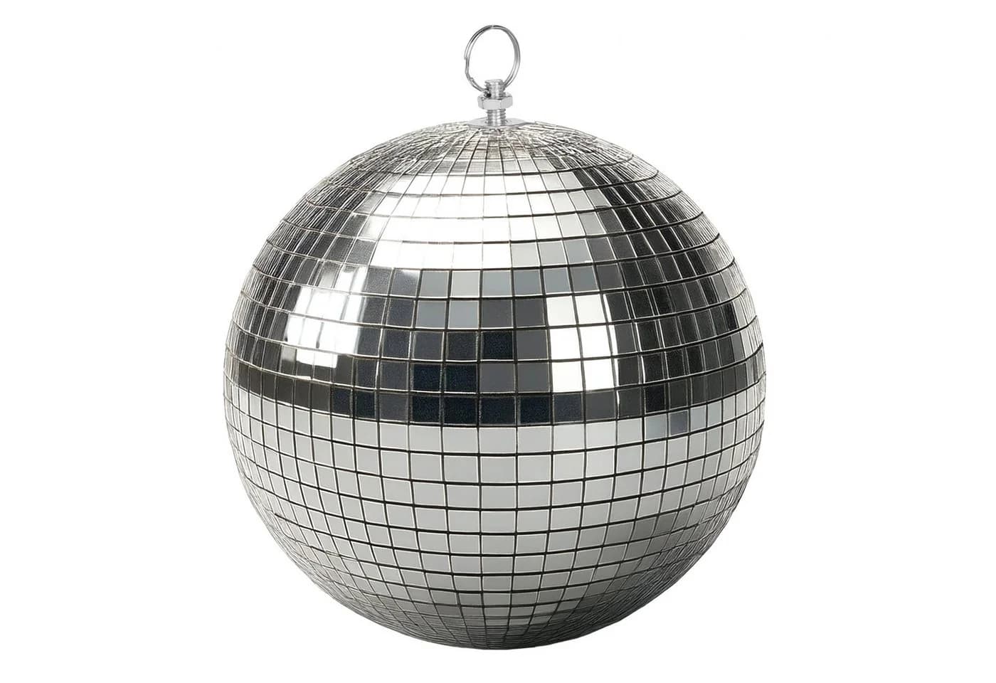 Spetebo Discokugel Silber 15 cm - Bild 2