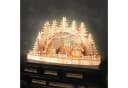 Spetebo LED Schwibbogen Weihnachtsdorf mit Timer warm weiß Bild 2