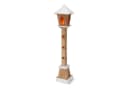 Spetebo Holz Laterne LED Dekofigur 23 LED warm weiß 75 cm Bild 2